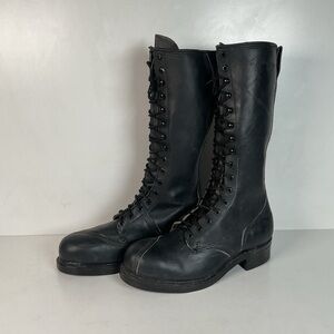 Vintage Carolina Linesman Boots 9.5 E USA Made Pole Climber